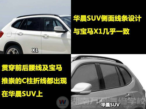 借鉴宝马X1外形 华晨SUV明年4季度上市